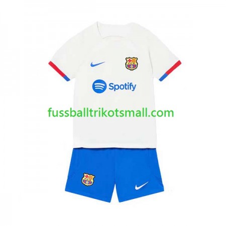 Fußballtrikots FC Barcelona Kinder 2023-2024 Kurzarm Auswärts-trikot kaufen